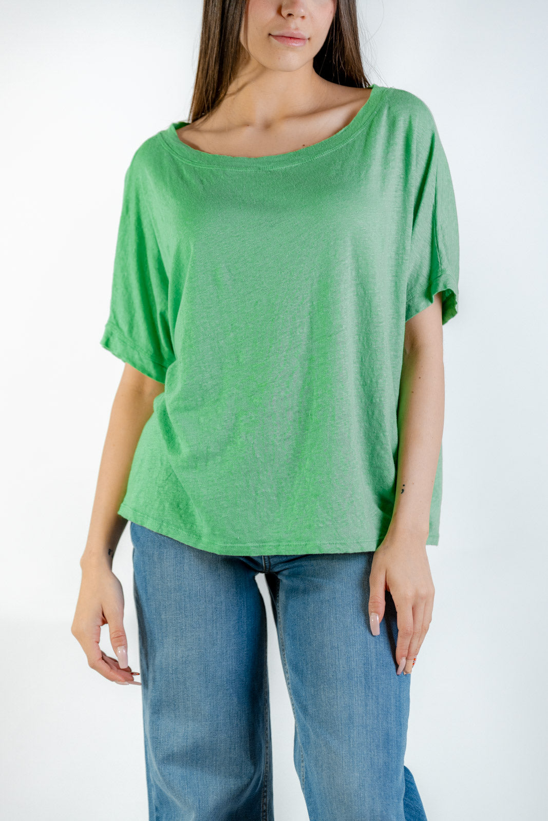 Blusa Oversize Verde Primavera