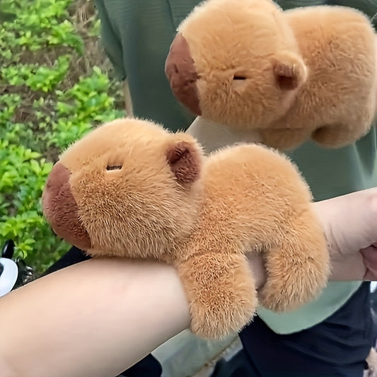 Adorable Peluche de Capibara - Animal de Piel Sintética Suave y Cálido para Decoración del Hogar y Regalos