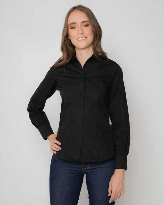 Camisa Negra Ejecutiva