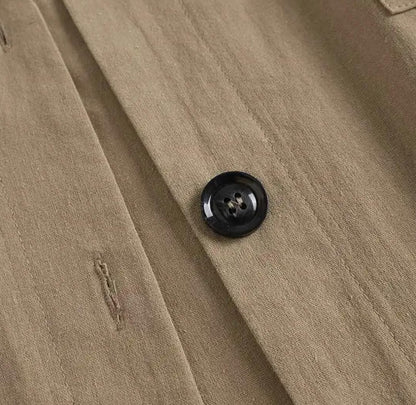 "Blazer Lino Natural: Elegancia Relajada"