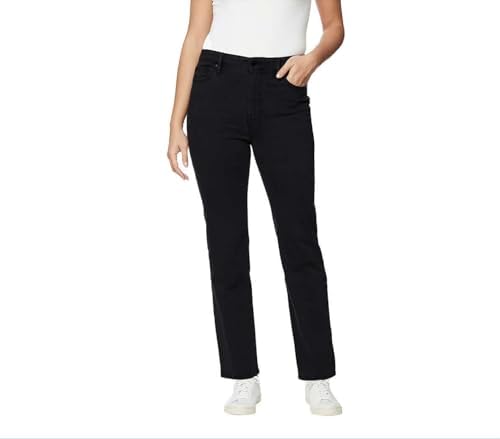 Jeans Clásicos Rectos en Negro - Básico Atemporal